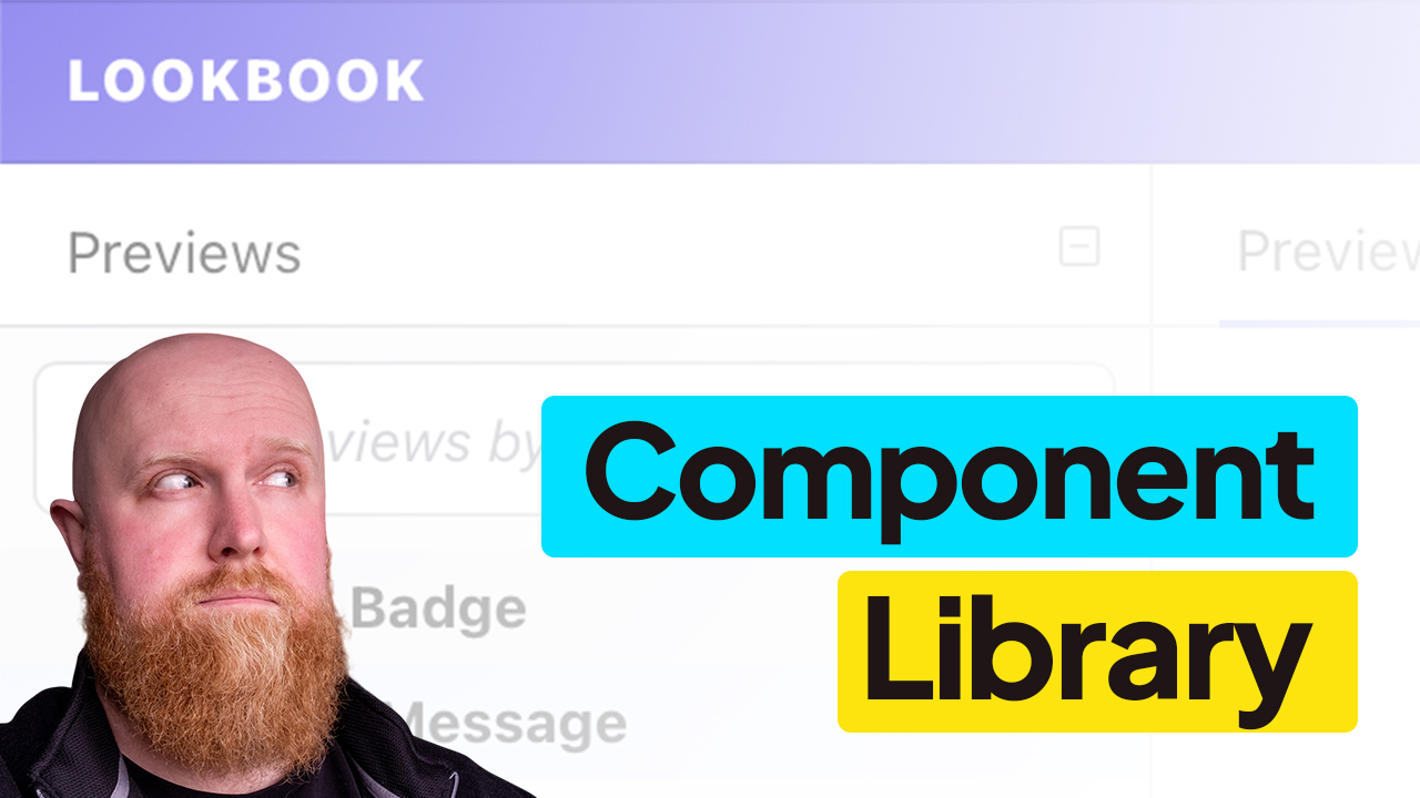 Build a View Component library in Rails with LookBook