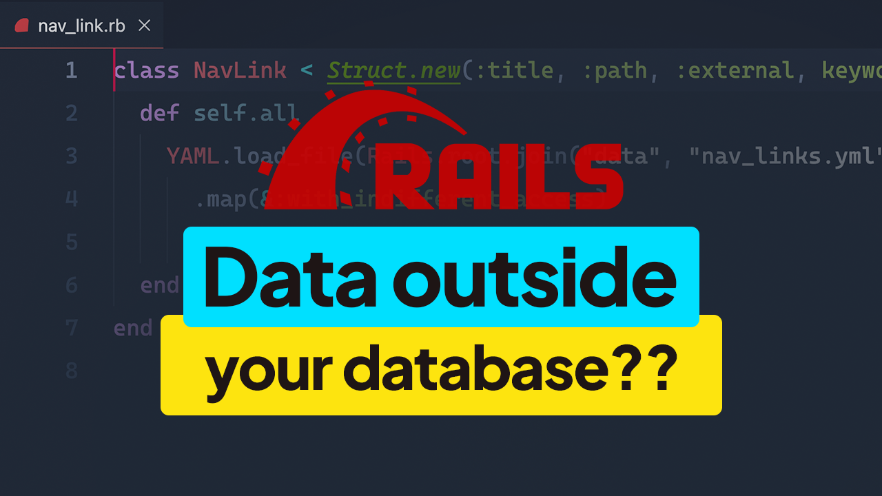Using YAML files to store data in Rails